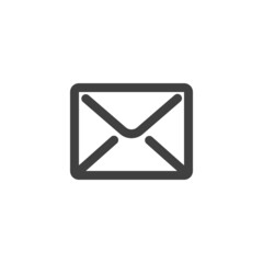 Mail, envelope line icon