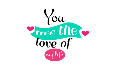 Motivational Sticker. Typography for print or use as poster, card, flyer or T Shirt