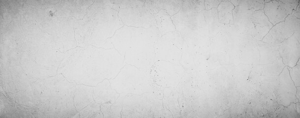 white grungy abstract concrete wall texture background, panoramic background