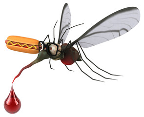 Mosquito - 3D Illustration
