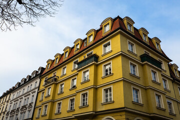 renovated old house in Munich