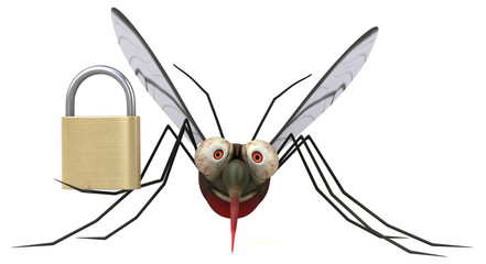 Mosquito - 3D Illustration