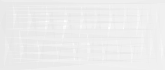 White background wide, neutral geometric wallpaper splash, abstract triangular mosaic. Minimal gray website template, light gradient design, vector illustration.