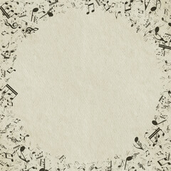 Old musical background.