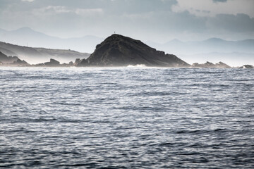 scenic seascape - beautiful view on 