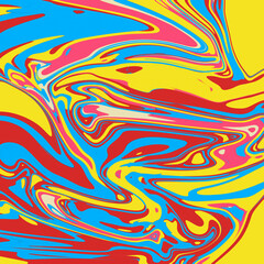 Abstract Yellow Liquid Swirl Marble Marmer Background Pattern