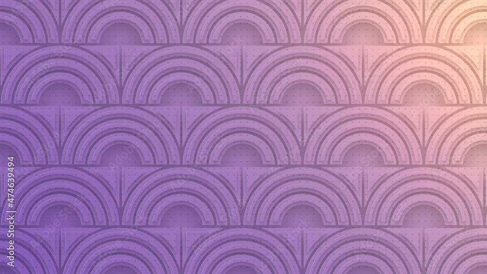 Aufkleber simple background with moving shadow art deco modern pattern loop animation hd