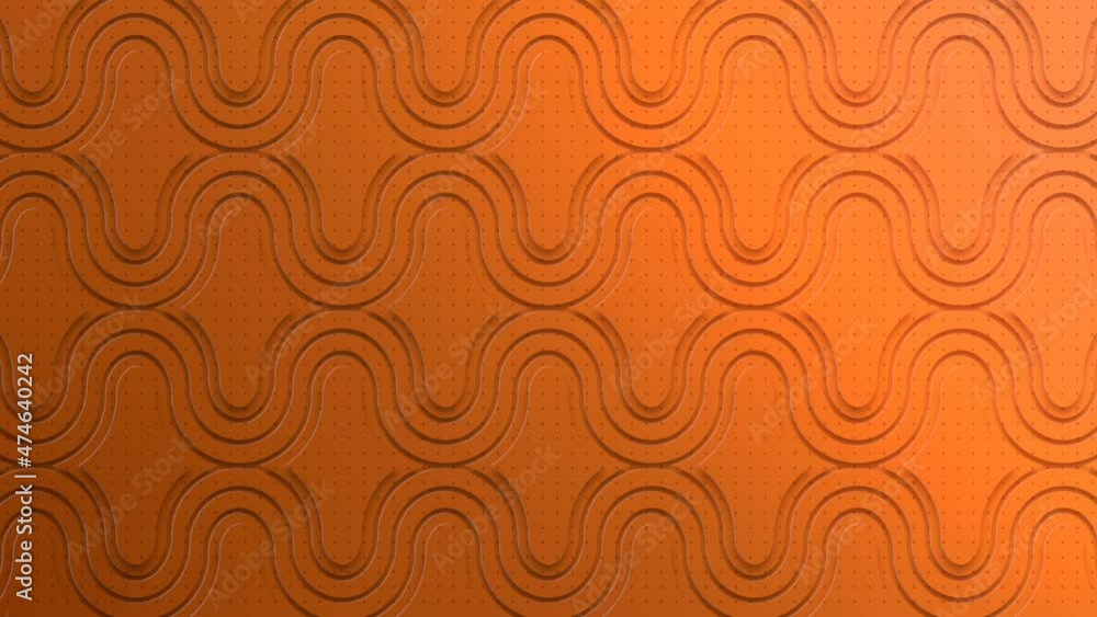 Poster background with endlessly moving geometric shadow pattern loop animation hd