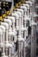 Various PVC pipes and fittings