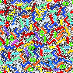 minimal background. Seamless pattern 80's - 90's years memphis design . Endless texture.  vector illustration 