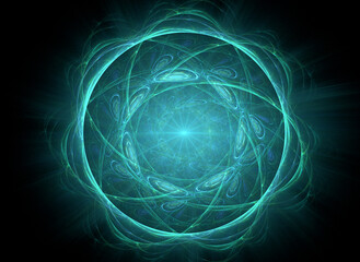 Symmetry abstract  fractal