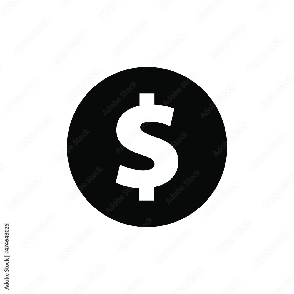 Sticker coin icon