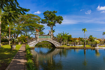 Fototapeta na wymiar Water Palace Tirta Ganga - Bali Island Indonesia