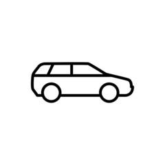 Obraz na płótnie Canvas car flat icon vector illustration
