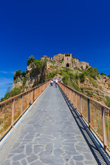 Naklejka premium Village Civita di Bagnoregio in Italy