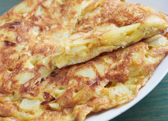 Tortilla de patata española