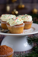 Christmas cupcakes
