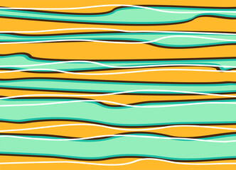 Simple background with wavy striped pattern