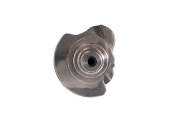new crankshaft on a white background