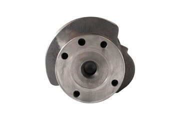 new crankshaft on a white background