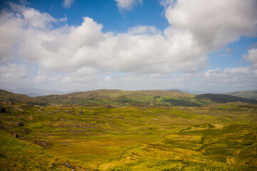 Spring landscape in the lands of Ireland
