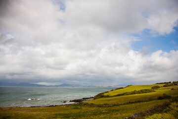 Fototapeta premium Spring landscape in the lands of Ireland