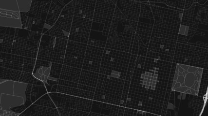 Fototapeta premium design art light black white map city San Miguel