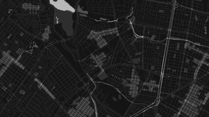 design art light black white map city Bogota