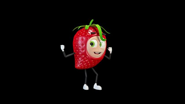 Strawberry groovy dance