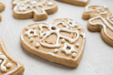 Christmas gingerbread cookie