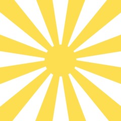Yellow and white Sunburst or Sunlight background. Vector illustration.
