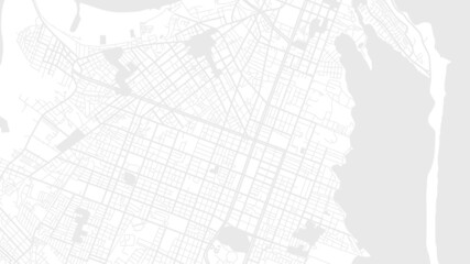 Digital web white map of Alecrim