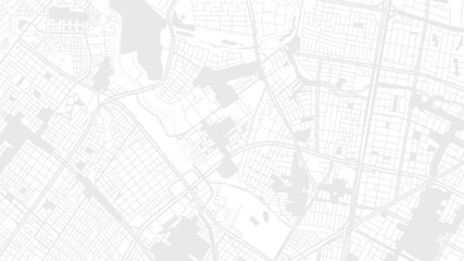 white map city bogota. digital art background