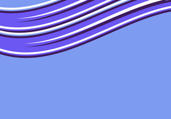 Simple background with waving lines pattern and some copy space area