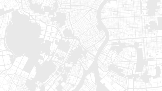 design black white map city china tiyoda