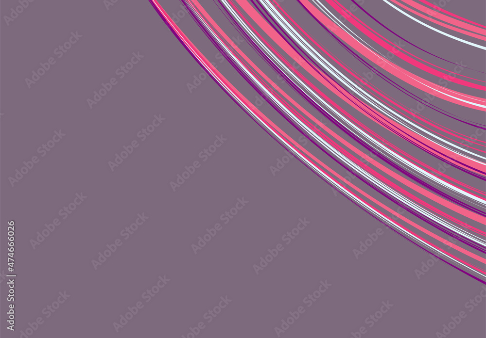 Poster simple background with circle lines pattern and some copy space area