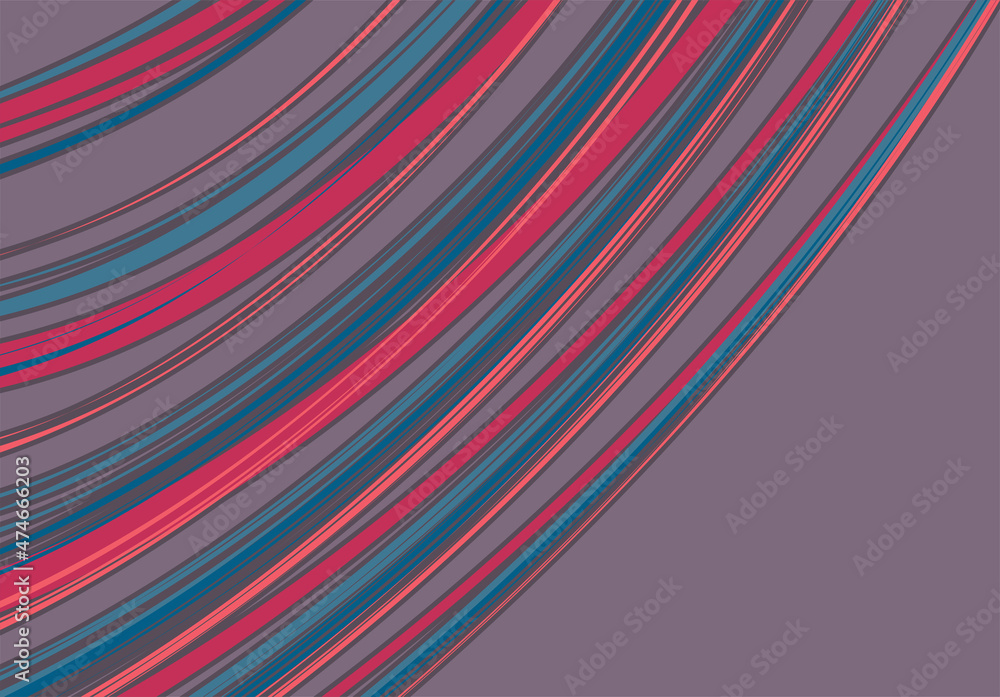 Poster simple background with circle lines pattern and some copy space area