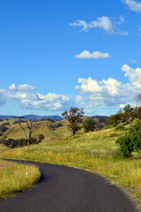 road in the countryside