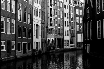 Naklejka premium The Charming Canals of Amsterdam