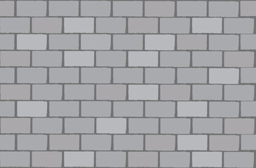 Concrete block wall for background and Textured pattern for continuous repeating, Backdrop for decorating products for advertising or interior decoration.- Vector 