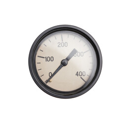 pressure gauge isolated on white background