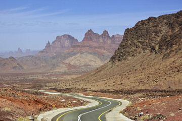 Al Shaq Great Canyon, Saudi Arabia