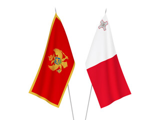Central African Republic and Malta flags