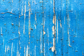 Blue old wooden texture 