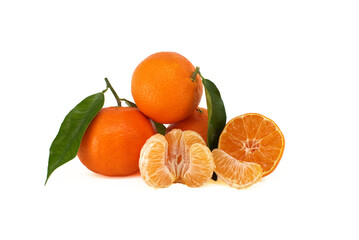 Mandarines, tangerine or clementine fruit