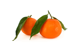 Clementines, tangerines or mandarin orange fruits