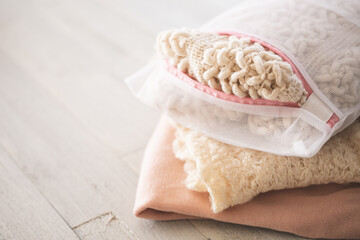 ニット　セーター　洗濯ネット　冬物の洗濯