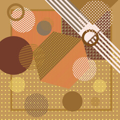 Geometric and Abstract Seamless Pattern 