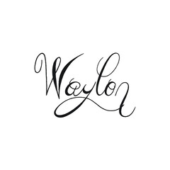 Vector hand-drawn illustration black and white
