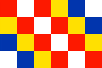 Antwerp region The Republic of Belgium  national flag and prefectural symbol